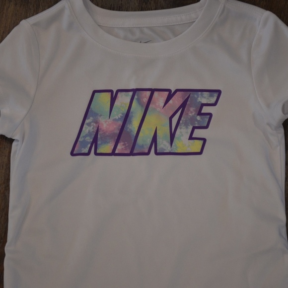 Nike Dri-Fit Shirt w/Purple Nike on Front - Picture 2 of 5